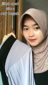 Hijab Sporty Pet Besar | Hijab Instan Sport Spandek | Hijab Instan Sport Olahraga | HIjab Sporty jersey TANPA LABEL