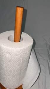 Roll tisu dapur roll tisu kayu mahoni tempat tisu gulung