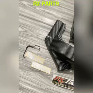 Airscoop / Air Scoop / Mata kucing rx king carbon/karbon + sticket logo yamaha scootlight+kawat pengikat airscoop BONUS LOGO STICKER “ RX PART’S “