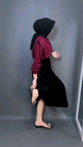 PAKET 2 PCS ROK BLUDRU VELVET 7/8 TERMURAH