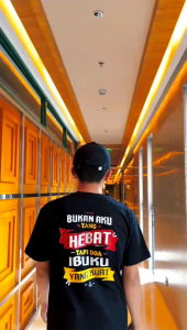 T-Shirt doa ibuku hebat kain katun combet kaos kata kata kaos viral kaos pria distro kaos terbaru