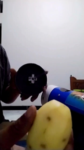 Alat pemotong kentang CURLY/potatos Curly diameter 4 inch besar fries termurah