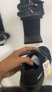 Sepatu Sekolah Anak Paud TK SD SMP Hitam Polos Mixue Perempuan Laki-Laki | Sepatu Sneakers Anak