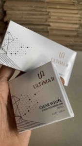 Ultima clear white 2 way foundation