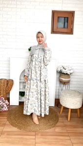 Gamis Anak Cantik tanpa Jilbab Zeva by Cutetrik