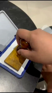 TINTA STEMPEL PERMANENT UNTUK STEMPEL PAD/BAK MEDIA PLASTIK DAN LAINYA ISI 500 ML