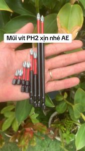 Bộ mũi bắn vít PH2 dài 5cm - 9cm - 15cm Milwaukee