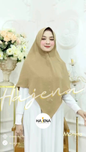 KHIMAR HIJAB MONYRA SOFT PET ANTEM CRINKLE AIRFLOW KERUDUNG JILBAB DAILY