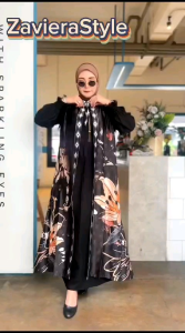 SET ABAYA ZAHRA by ZAVIERA