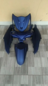 COVER BODY HALUS HONDA BEAT FI LAMA BIRU DOF MATTE COSTUM 2014 2015 2016 BARU