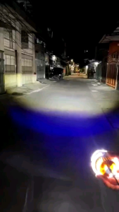 Bisa COD Lampu Utama Projie Mini Biled Ala 2.5inch 30watt Devil Cahaya Putih Kuning