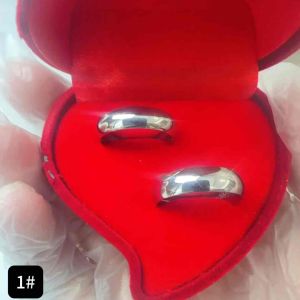 Italy 10k Wedding Ring with Free Box (Pair)
