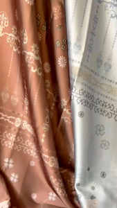 Kain Sutra Premium//Arabian Silk//Kain Silk Motif//Bahan Baju Couple Mewah//Kain Sarimbit