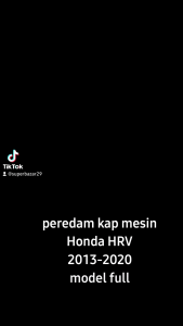 peredam kap mesin mobil HONDA HRV 2013-2020 tipe full