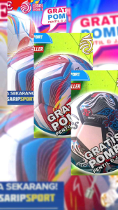 Bola sepak bola size 4 mesin steach premium pallapa liga BRI indonesia