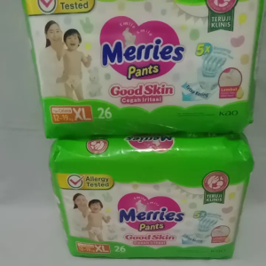 Merries pants good skin XL 26 tipe celana 12-19 kg