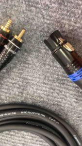 Dây Canon Cái ra 2 AV/hoa sen dây Colorsound mềm dẻo chống nhiễu giá 1 dây