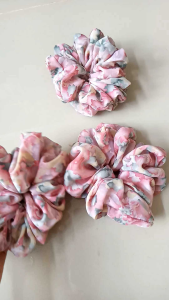 2PC Ikat Rambut Scrunchie Anti Puyang & Bervolume Hijab