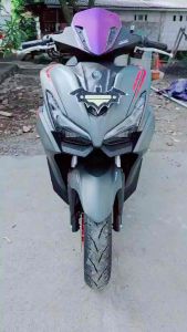 Karpet Pijakan Kaki NEW AEROX ALPHA 2025 Rubber Premium Motopad27