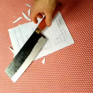 DAO PHỞ THÁI nhíp siêu bén chuôi gỗ hương đá