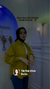 KEMEJA BALON LADY CRUSH ATASAN WANITA PREMIUM Lengan Panjang Wanita