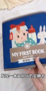 ✨🇲🇾Ready Stock✨My Baby Busy Soft Book 宝宝撕撕忙碌布书