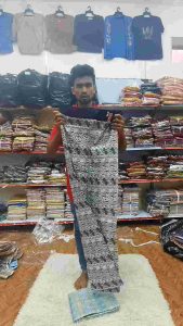 WOMEN WEAR FLOWERS (MASLITE TAMI)CHATE TAMIN MAS Kain Sarung Batik perempung (MASLITE TAMI)