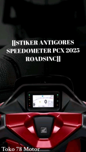 Sticker Antigores Speedometer PCX 160 2025 ROADSINC bening