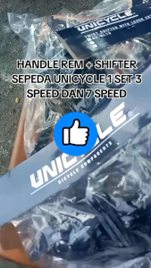 HANDLE REM PLUS SHIFTER SEPEDA ALOY 7 SPEED