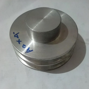 Pully A2 x 4 inch As 8 0(Buntu) 10 12 14 15 16 17 18 19 20 22 24 25 1\" 28 30 32 mm Alumunium Poli Polli pully pulley All A2 4\" A2x4\" - A2x4 A2 x 4\" A 2x4\" 2x4 inchi Puli lobang lubang Allumunium