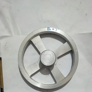 Pully B1 x 7 inchi AS 0 10 12 14 15 16 17 18 19 20 22 24 25 1" 28 30 32 mm Alumunium Poli Pulley Puli All B1x7" B1x7 B1 x 7" B 1x7" 1x7 lobang lubang Pulli B1-7" B1-7