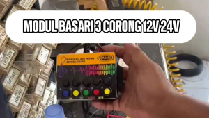 Klakson Telolet 3 Corong 25 Nada 10 Tombol 12V&24V