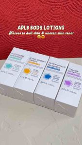 APLB Body Lotions & Wash - Tranexamic Glutathione Niacinamide Retinol VitaminC E Collagen EGF Peptide Brightening Moisturizing and perfect to be used in hot weather country Fragrance Free suitable for Sensitive Skin