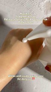 Medix 5.5 Retinol + Ferulic Acid + Green Tea Body Lotion 450 ML – Fragrance-Free Anti-Aging Cream for Firm & Smooth Skin