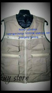Rompi Gamblok Multifungsi Rompi Lapangan Rompi Gamblok Rompi Cargo
