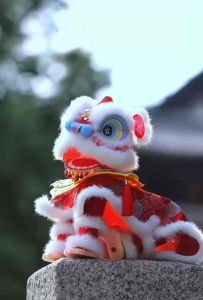 Readystock现货🇲🇾 国潮醒狮发光玩具新款手工儿童醒狮灯笼上课diy材料包 lion dance diy craft lantern toy decoration