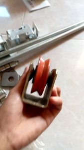 Roda pagar besi COR Medan | 6cm 7cm & 8cm