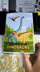 Coloring Book For Kids 1-5 yrs old Dino/Dinosaur