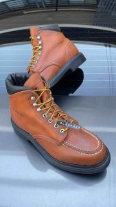 ส่งฟรี 7.5Us 25.5cm รองเท้า RedWing รุ่น 2915 SuperSole 6" Moc Toe by Oldshoes แท้