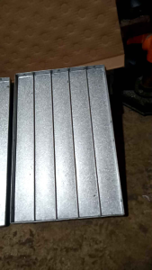 cetakakan atau loyang kerupuk 1pc 5cm x40cm x5 jalur