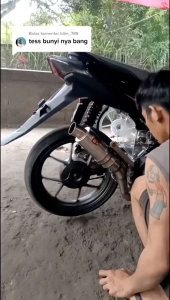 SELENCER/SILENCER ONLY KNALPOT CLD RACING TYPE C3 BULAT SILENCER