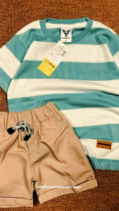 SETELAN KAOS CELANA ANAK LAKI LAKI PEREMPUAN MOTIF VIRAL ANOMALI SALUR SETRIF BESAR