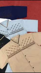 Baju Koko Pria Dewasa Lengan Pendek Motif Jasuke Viral