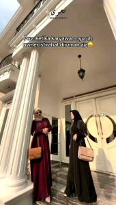 SALE zaira dress/dress muslim/dress wanita/dress ceruty/baju muslim/gamis muslim