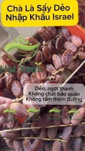 [HÀNH NGON] Combo 2 Hộp chà là nguyên cành Nhập khẩu Israel 500g- Chính hãng chà là 3 con lạc đà Deglet Nour dates