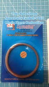 FUJIYAMA SPARE PART FANBELT MESIN PLANER / VANBELT MESIN KETAM KAYU BERKUALITAS TINGGI