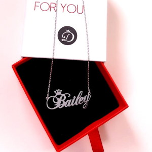 kalung wanita kalung pria kalung anak kalung dewasa lapis emas titanium liontin ukirnama sendiri acesoris fashion perhiasan tubuh (CUSTOM) REQUEST NAMA DAN FONT HURUF DI CHAT SELLER