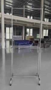 ราวตากผ้าขนหนู มีคานบน สแตนเลสแท้ 100%