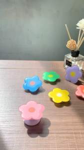 Popsocket Korean Flower Griptok Handphone |Holder Hp|PHone Holder Akrilik Bunga