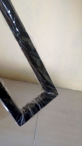 Handle gagang pintu baut tembus Kotak C diameter 20×40 dengan varian warna hitam dof dan dof stenlis panjang bervariasi lubang baut as 30cm 45cm 60cm 80cm 100cm 120cm